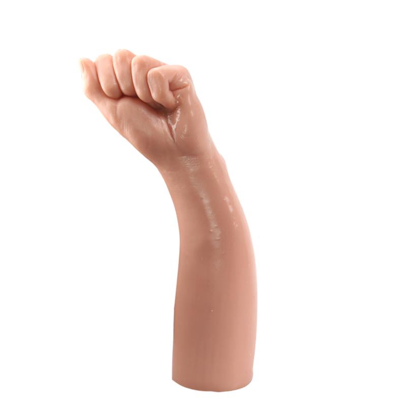 Rankos formos dildo su tikroviška tekstūra
