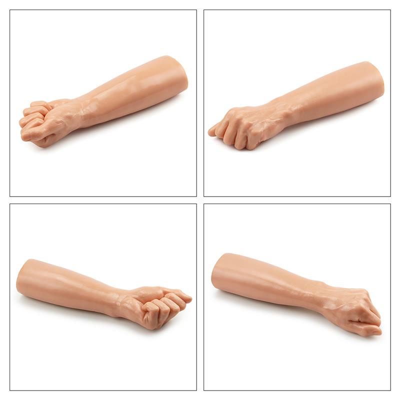Rankos formos dildo su tikroviška tekstūra
