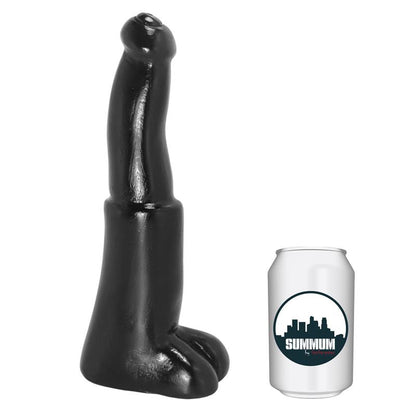 Išlenktas dildo su apvalia galvute ir ergonomika