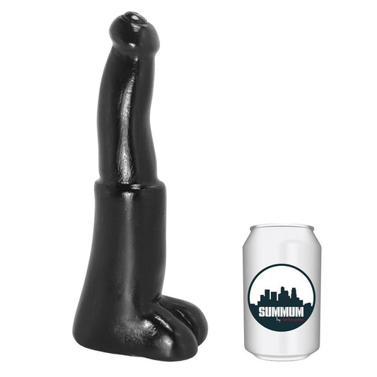 Išlenktas dildo su apvalia galvute ir ergonomika
