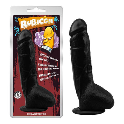 Realistiškas dildo su siurbtuku ir ergonomiška forma