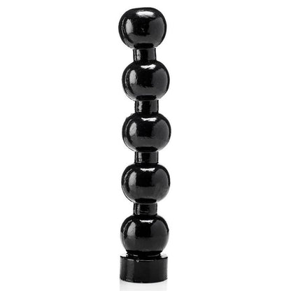 Pailgas dildo su reljefiniais kamuoliukais