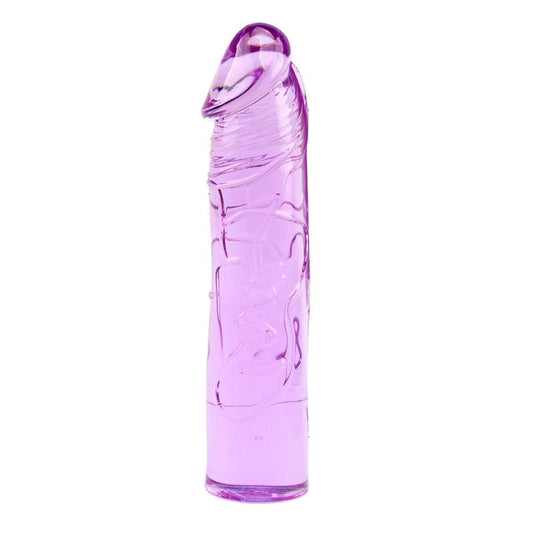 Pusiau tikroviškas dildo su gyslomis
