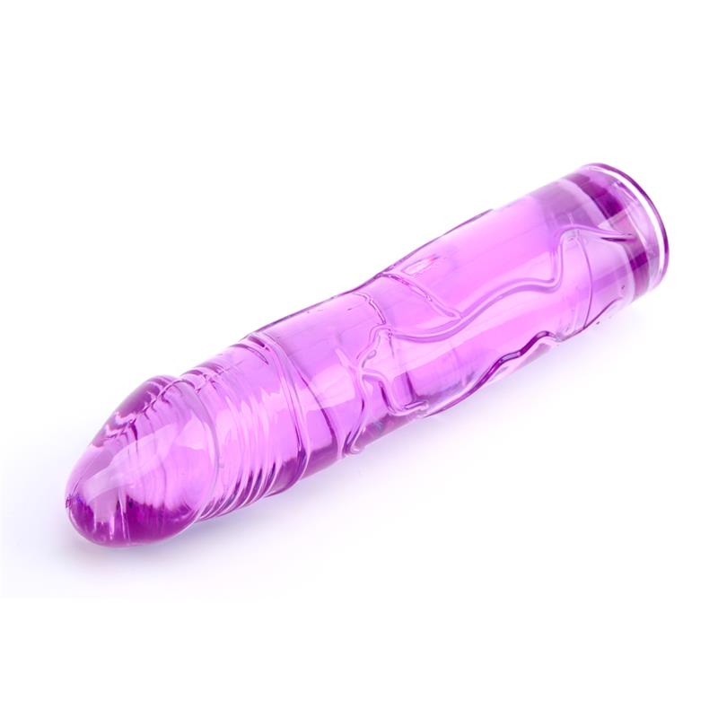 Pusiau tikroviškas dildo su gyslomis