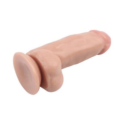Tikroviškas dildo su siurbtuku ir natūraliu pojūčiu