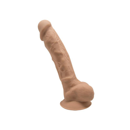 Realistiškas dildo su termo reakcija ir siurbtuku