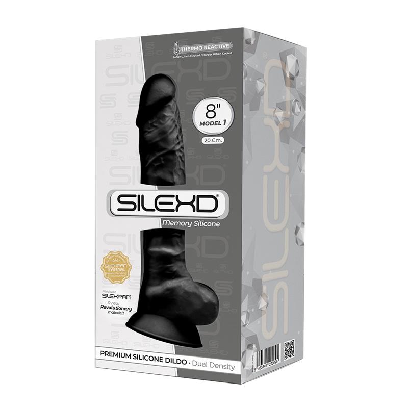 Dildo su siurbtuku ir dvigubu tankiu silikoniniu paviršiumi