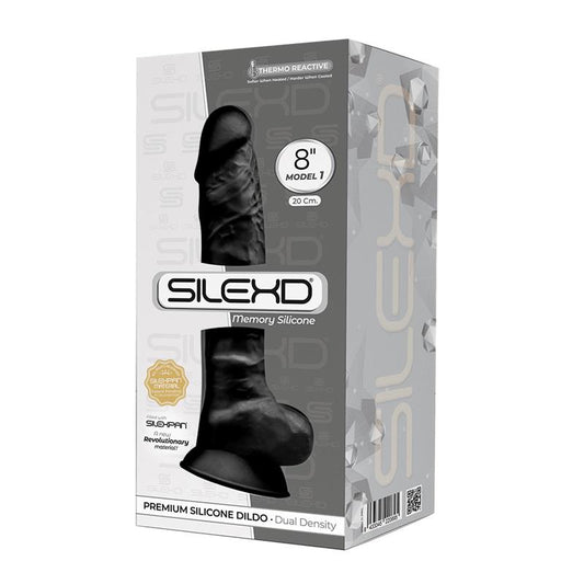 Dildo su siurbtuku ir dvigubu tankiu silikoniniu paviršiumi