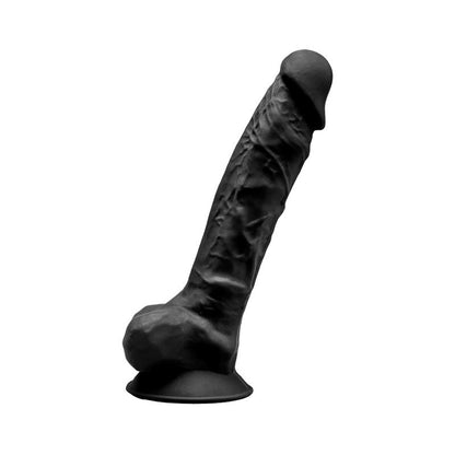 Dildo su siurbtuku ir dvigubu tankiu silikoniniu paviršiumi