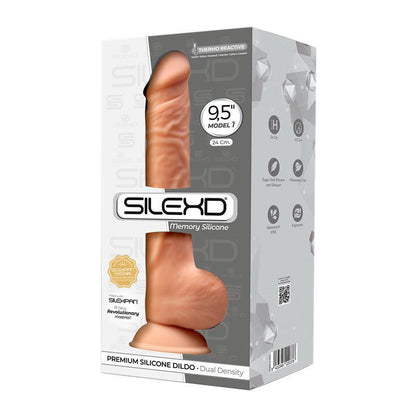 Realistiškas dildo su dvigubo tankio silikonu