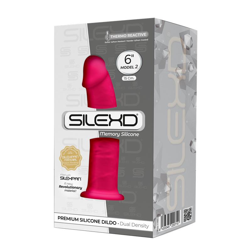 Dildo su siurbtuku ir dvigubo tankio silikonu