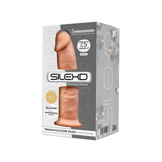 Realistinis dildo su siurbtuku ir hipoalerginiu silikonu