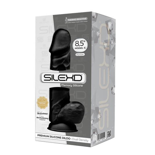 Realistinis dildo su dvigubo tankio silikonu