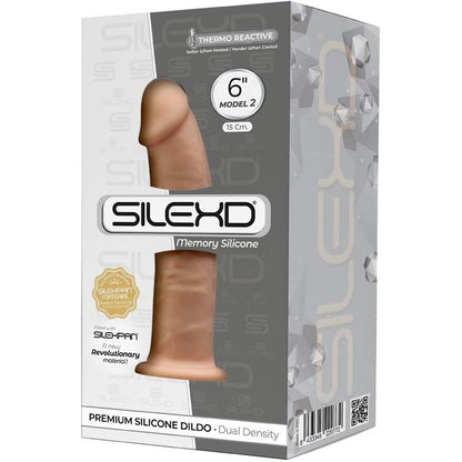 Tikroviškas dildo su dvigubo tankio silikonu
