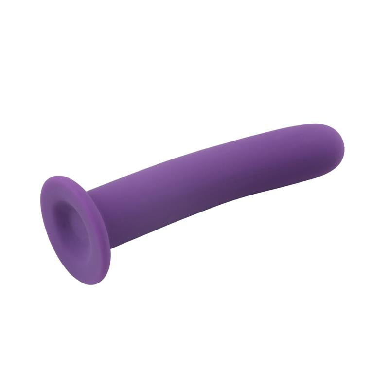Silikoninis dildo su diržais, atsparus vandeniui