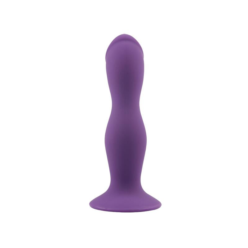 Silikoninis dildo su diržais, atsparus vandeniui