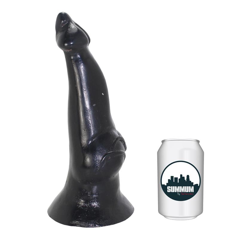 Dildo šuns penio forma su intensyviu stimulu
