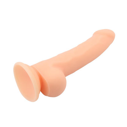 Dildo su siurbtuku ir natūralia forma