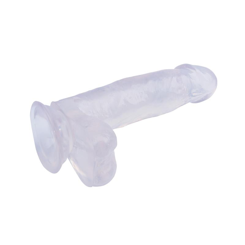 Tikroviškas dildo su siurbtuku natūraliam pojūčiui