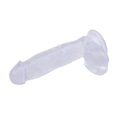 Tikroviškas dildo su siurbtuku natūraliam pojūčiui