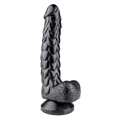 Žvynuotas dildo su intensyvia tekstūra
