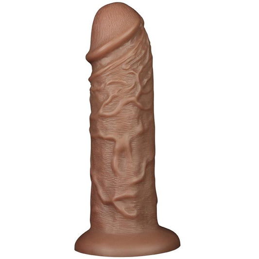 Didelis dildo su siurbtuku ir tekstūra