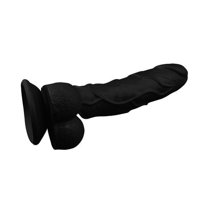 Tikroviškas dildo su siurbtuku ir sėklidėmis