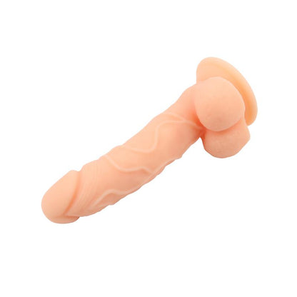 Dildo su siurbtuku - realistiška tekstūra