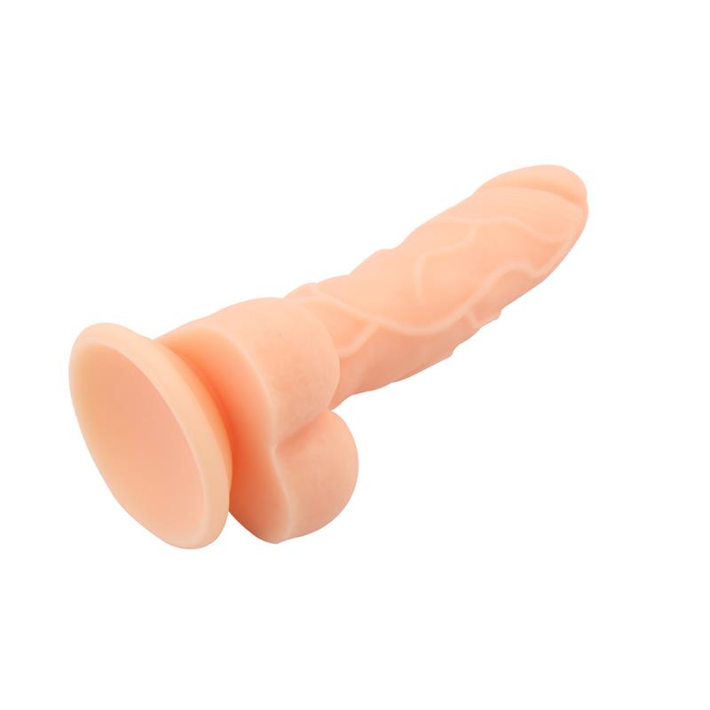 Dildo su siurbtuku - realistiška tekstūra