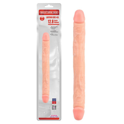 Dvigubas dildo su realistiška forma