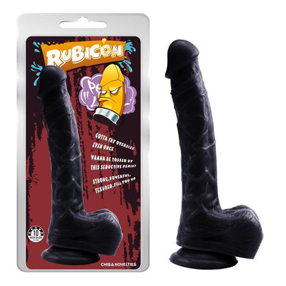 Tikroviškas dildo su siurbtuku natūraliems pojūčiams