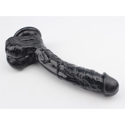 Tikroviškas dildo su siurbtuku natūraliems pojūčiams