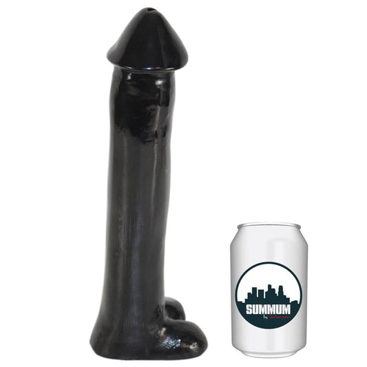 Dildo su ergonomišku dizainu ir ilgu įterpimu