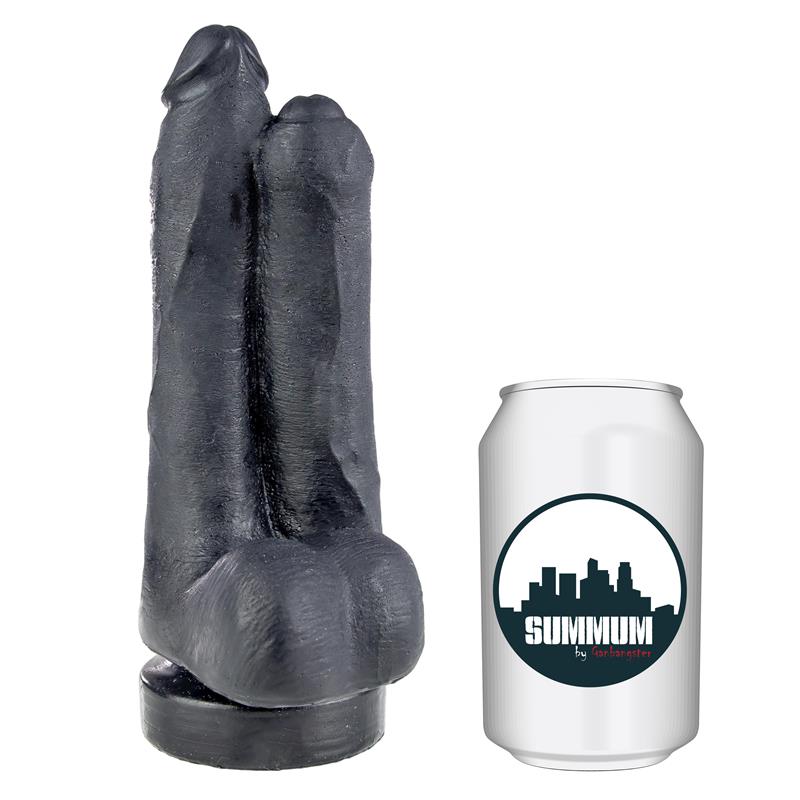 Dvigubas dildo su natūraliais kontūrais