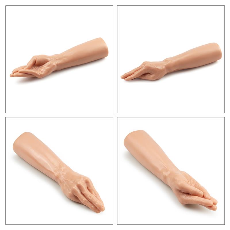 Rankos formos dildo su tikroviška tekstūra