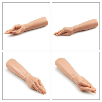 Rankos formos dildo su tikroviška tekstūra