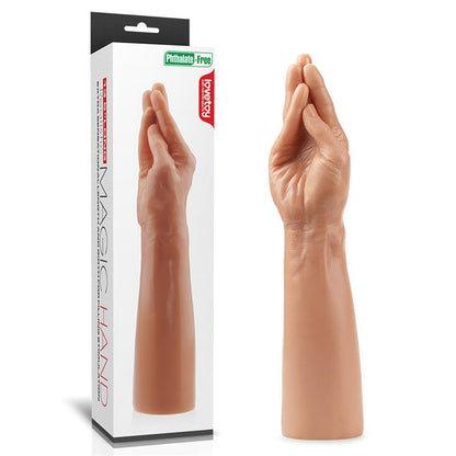 Rankos formos dildo su tikroviška tekstūra