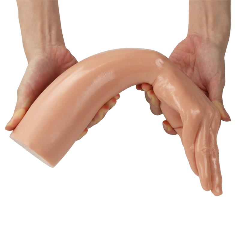 Rankos formos dildo su tikroviška tekstūra