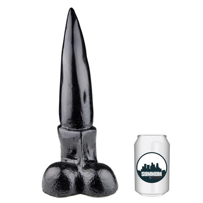 Dildo su smailiu galiuku ir plečiančiu korpusu