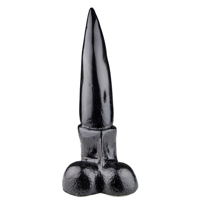 Dildo su smailiu galiuku ir plečiančiu korpusu