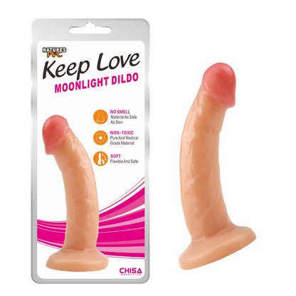 Tikroviškas dildo su siurbtuku