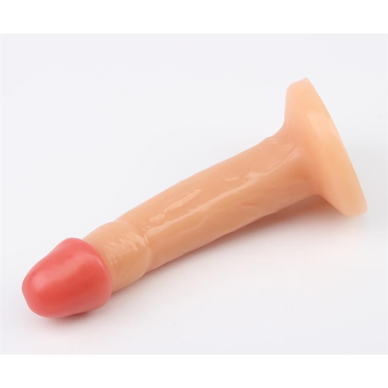Tikroviškas dildo su siurbtuku