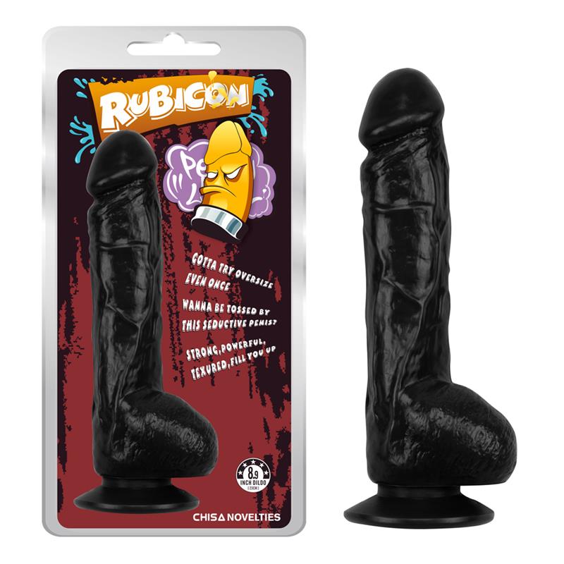 Dildo su siurbtuku ir natūraliu pojūčiu