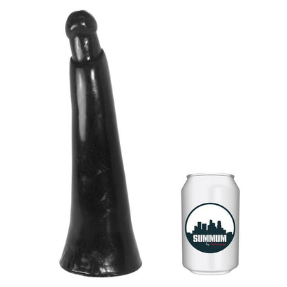 Dildo su ilga įterpiamąja dalimi ir išraiškingu profiliu