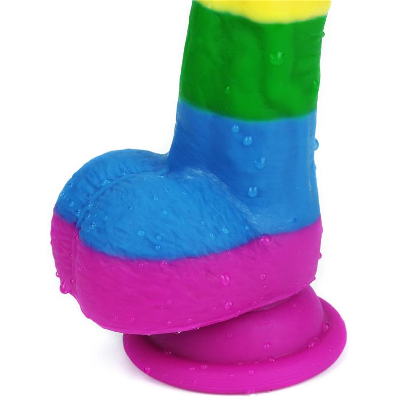 Ergonomiška silikoninė dildė su siurbtuku