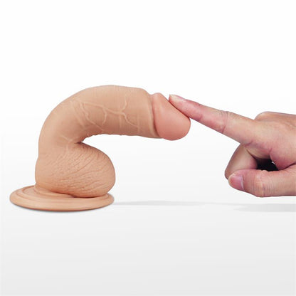 Dildo su vibracija ir nuotolinio valdymo pultu