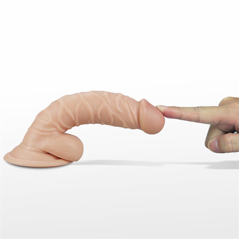 Dildo su vibracija ir siurbtuku