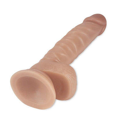 Dildo su vibracija ir tikroviška tekstūra
