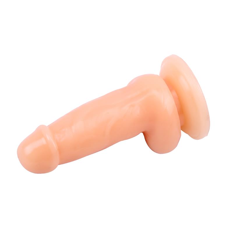 Dildo su siurbtuku ir realistiška tekstūra