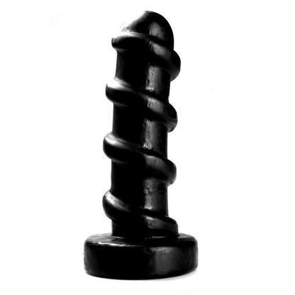 Išlenktas dildo su spiraline tekstūra